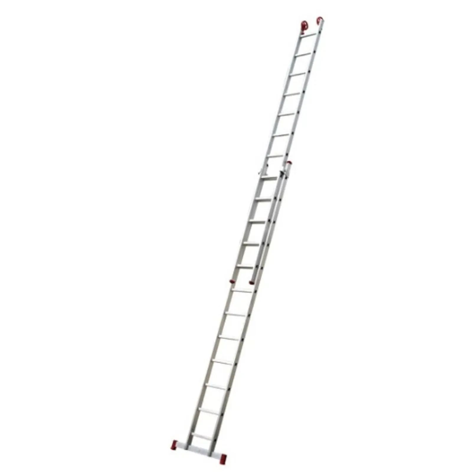 Escada Aluminio 14 Degraus Dupla Extensiva Botafogo